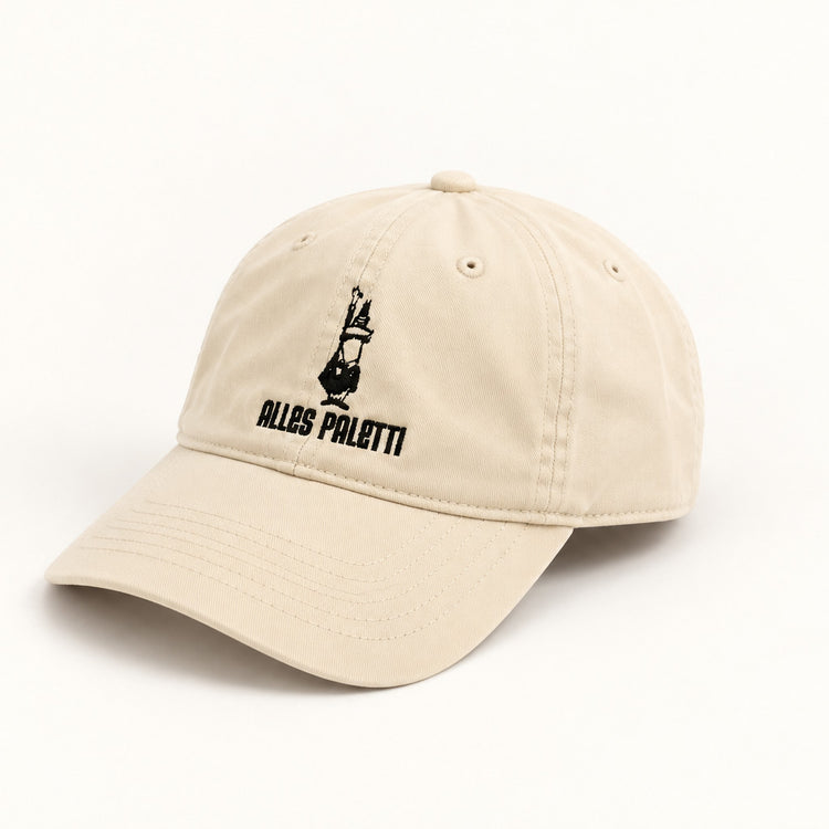 D1 Print Studio - Cap "Alles Paletti" (hellbeige)