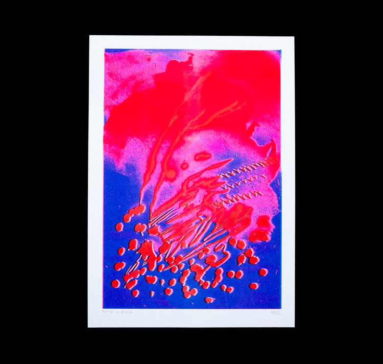 Bollo x Floyd - Plakat "Avanti Avanti F"