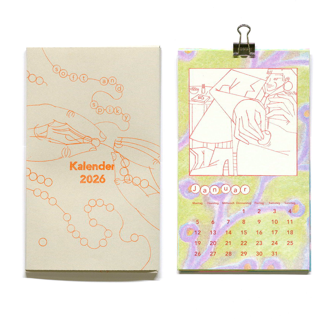 Adelina Lahr - Kalender 2026 „Soft and Spiky“