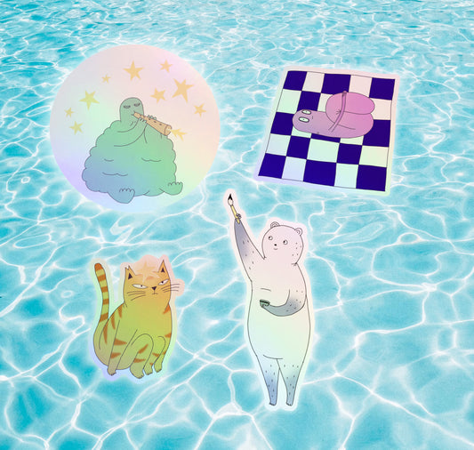 Aggregat Studio - Stickerset "Was Glitzert"