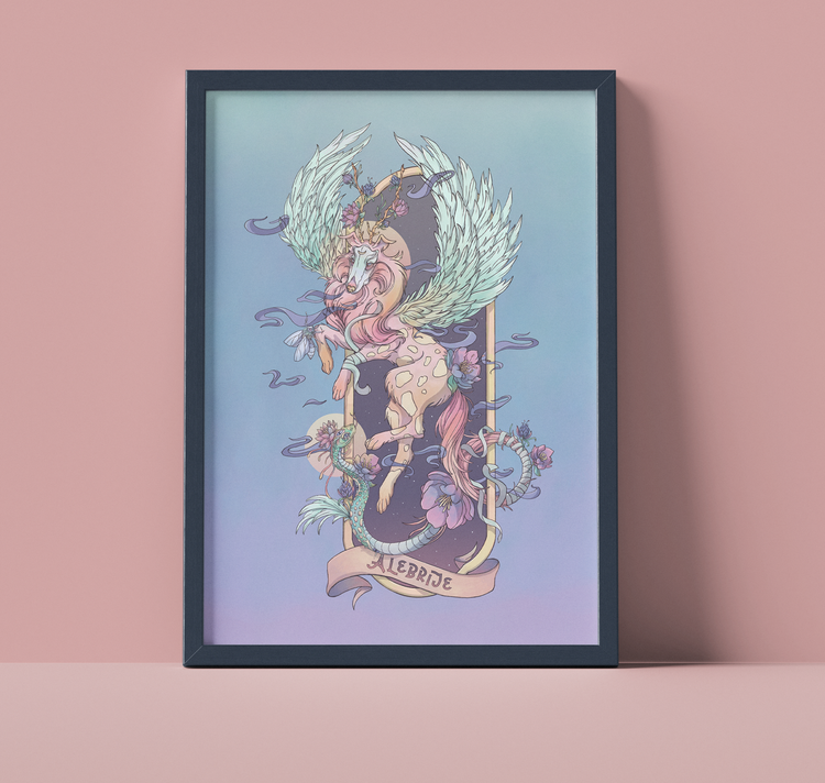 Pilar Contreras - Plakat "Alebrije"