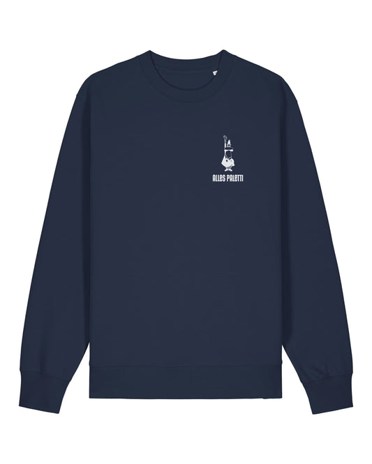D1 Print Studio - Pullover "Alles Paletti" (navy)