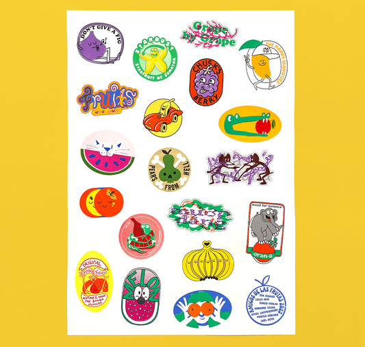 Joël Roth - Plakat „Amigos de las Frutas“