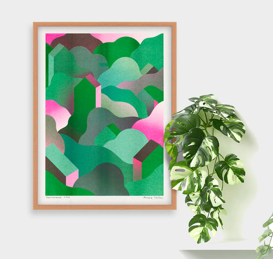 design di chantal kocher - poster "Drinking Dolphin"