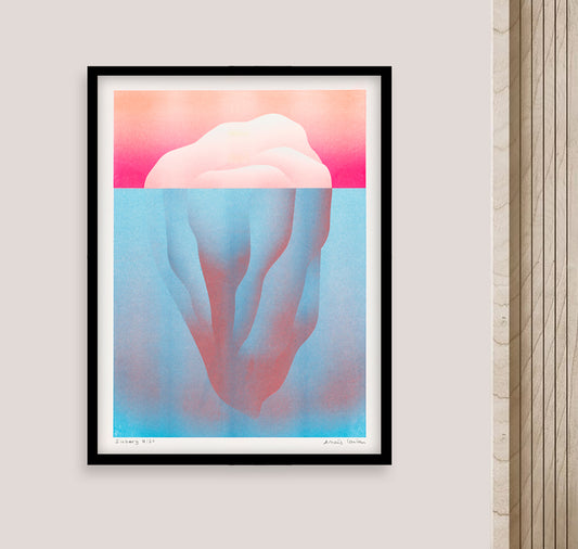 design di chantal kocher - poster "Drinking Dolphin"