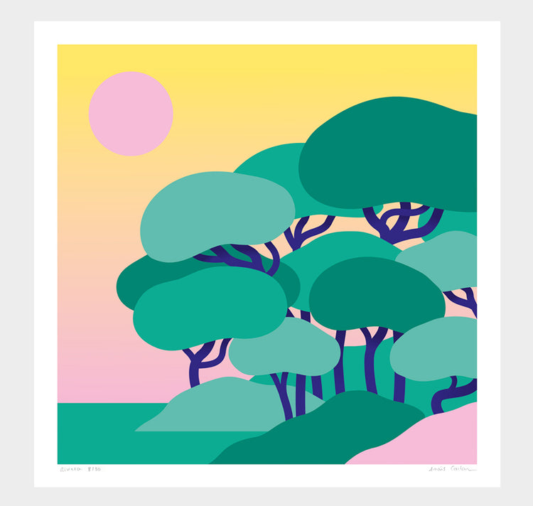 Anaïs Coulon - Plakat "Riviera"