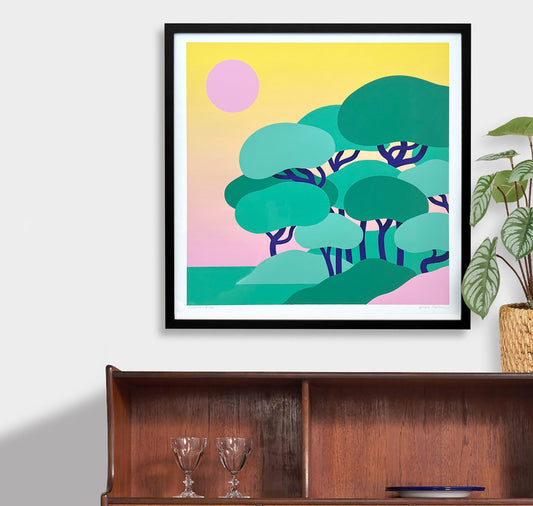 design di chantal kocher - poster "Drinking Dolphin"