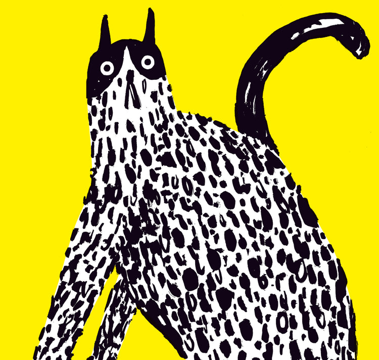 Anna-Lisa Schneeberger - Plakat "Katze 1"