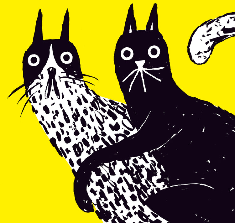 Anna-Lisa Schneeberger - Plakat "Katzen 4"