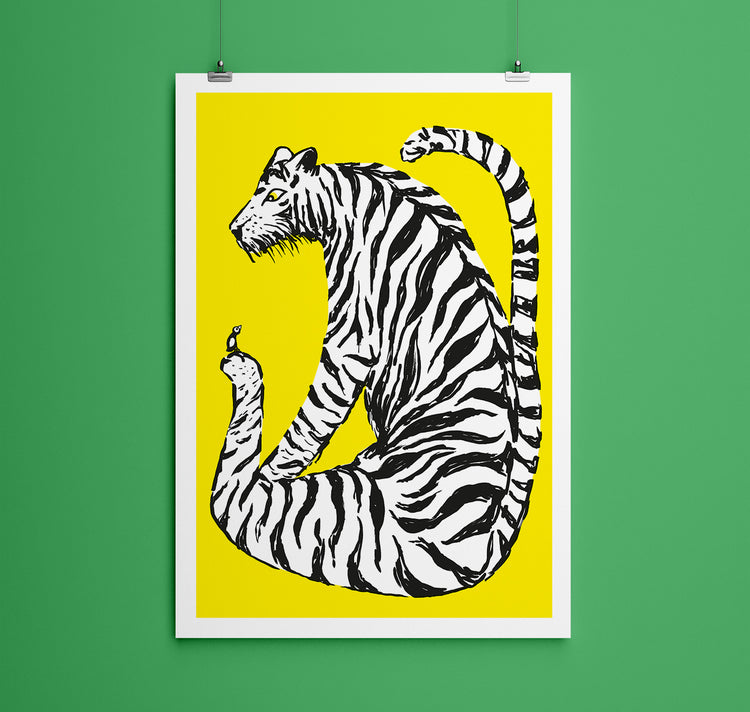 Anna-Lisa Schneeberger - Plakat "Tiger"