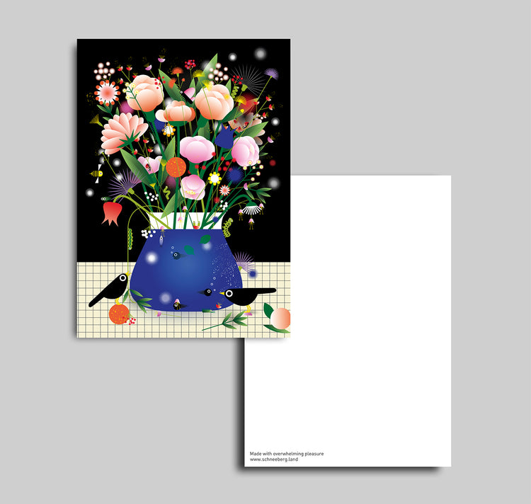 Anna-Lisa Schneeberger - Set de cartes postales « Fleurs »