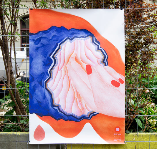 Anna Schmid - Plakat "Die länge meines Zyklus" (Saft)