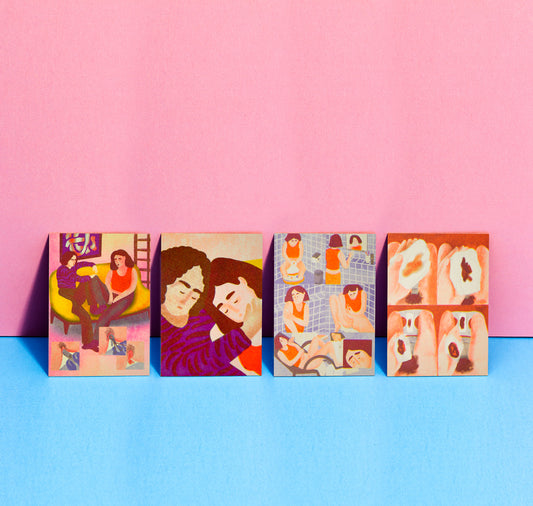 Anna Schmid - Postkartenset "Periode"