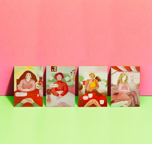 Anna Schmid - Postkartenset "Sprich darüber"