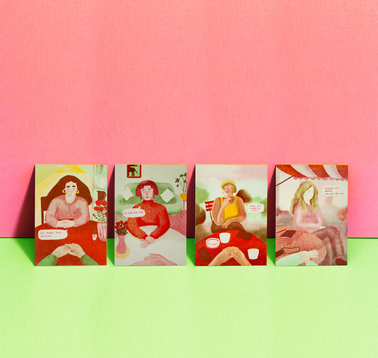 Anna Schmid - Postkartenset "Sprich darüber"
