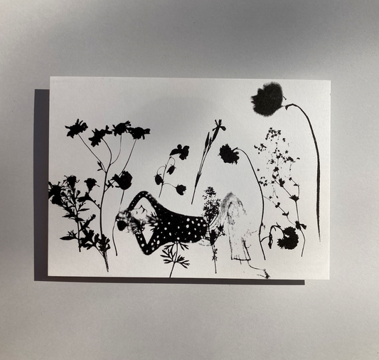 Anna Weber - Postkarte "Schlafen"