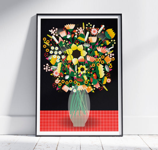 Anna-Lisa Schneeberger - Plakat "Sommerstrauss"