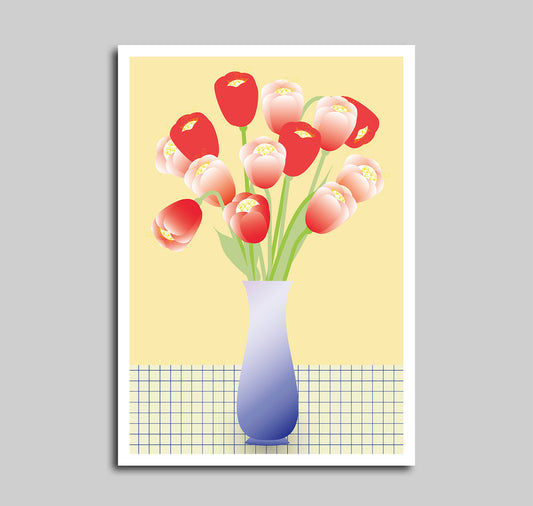 Anna-Lisa Schneeberger - Plakat "Tulpen"