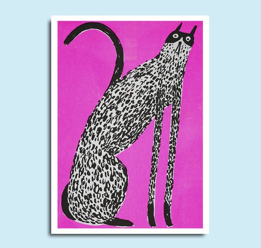 Anna-Lisa Schneeberger - Plakat "Katze 2" (A3)