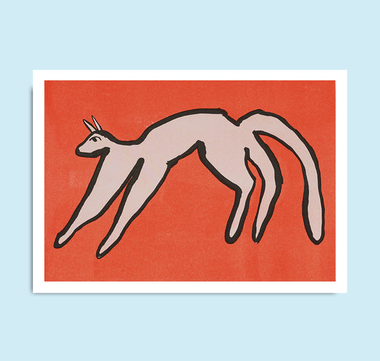 Anna-Lisa Schneeberger - Plakat "Katze 3" (A3)