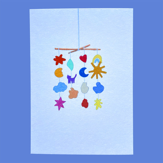 arion illustriert - Postkarte "Mobile"