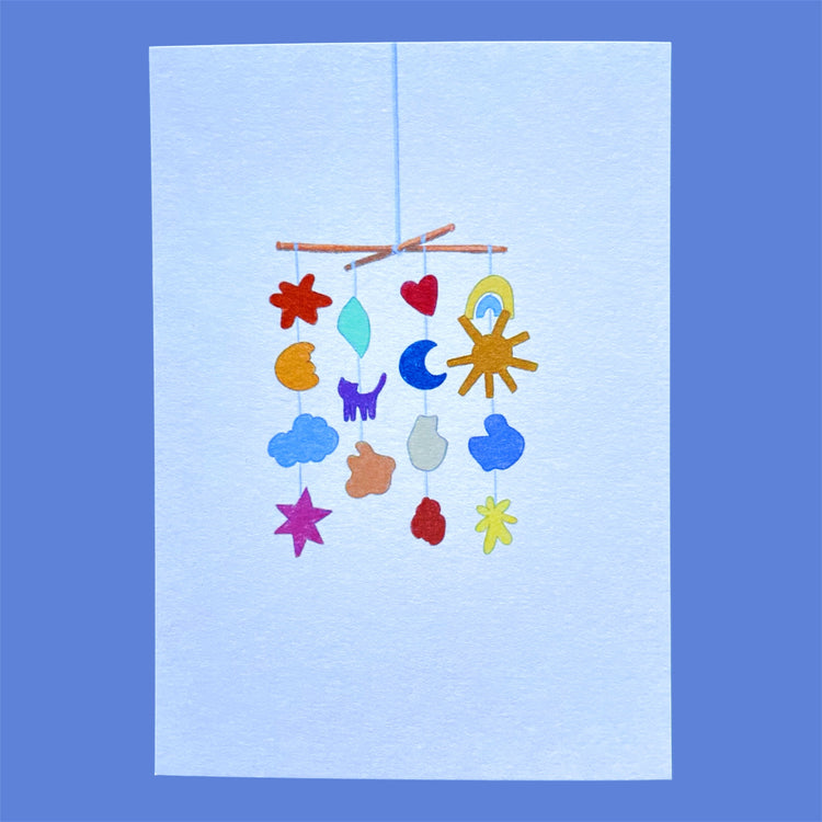 arion illustriert - Postkarte "Mobile"