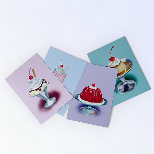 arion illustrated - Set di carte "Dessert"