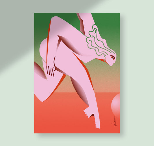 Jeanne Decasper - Poster "Ada in corsa"