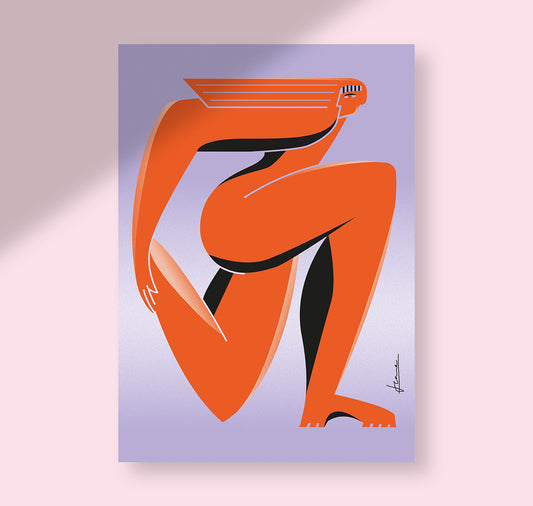 Jeanne Decasper - Manifesto "Streching Margrethe"