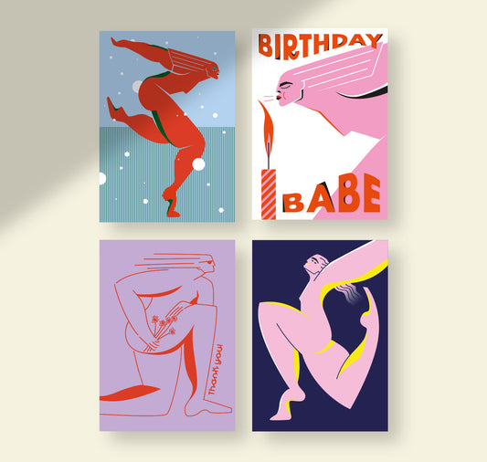 Jeanne Decasper - Set di carte "Donne"