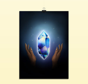Celine Geser - Plakat "Kristal"