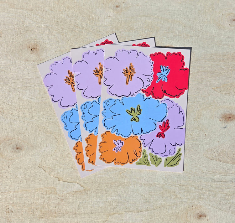 Atelier Gérard - Postkarte "Blumen"
