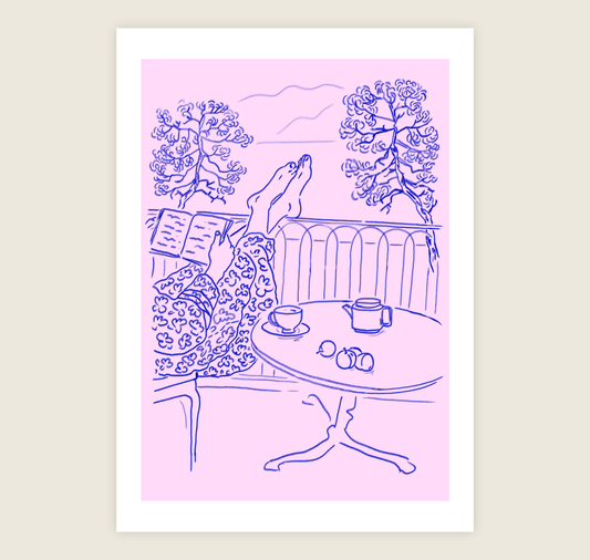 Atelier Gérard - Plakat "Pause"
