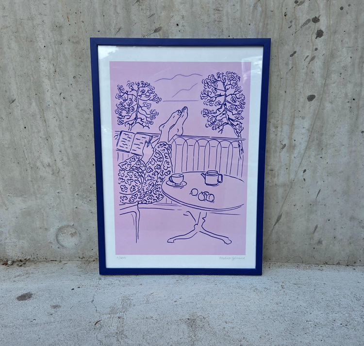 Atelier Gérard - Plakat "Pause"