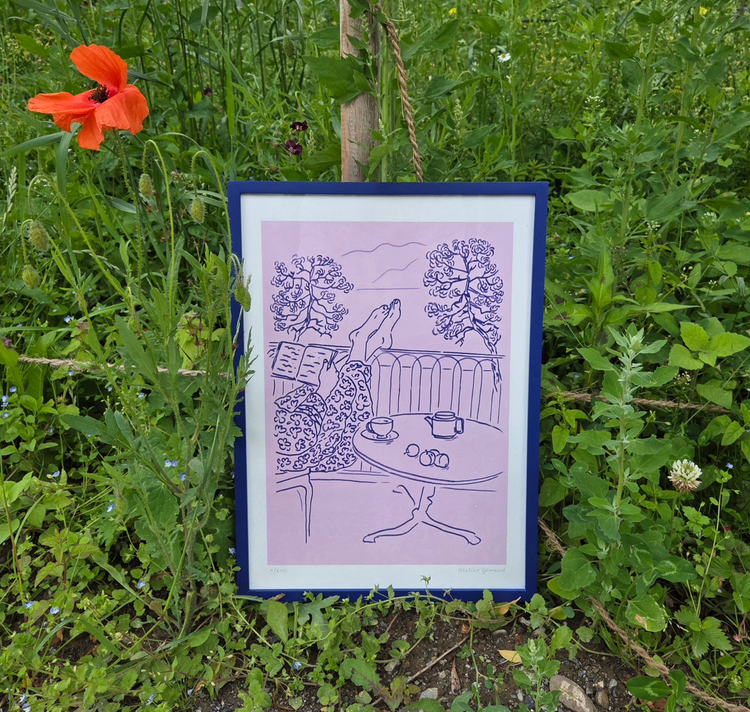 Atelier Gérard - Plakat "Pause"