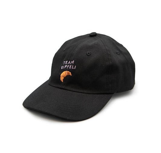 Atelier Goldiger Schlüssel - Cap "Team Gipfeli" (schwarz)