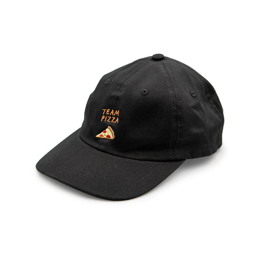 Atelier Goldiger Schlüssel - Cap "Team Pizza" (schwarz)