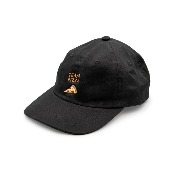 Atelier Goldiger Schlüssel - Cap "Team Pizza" (schwarz)