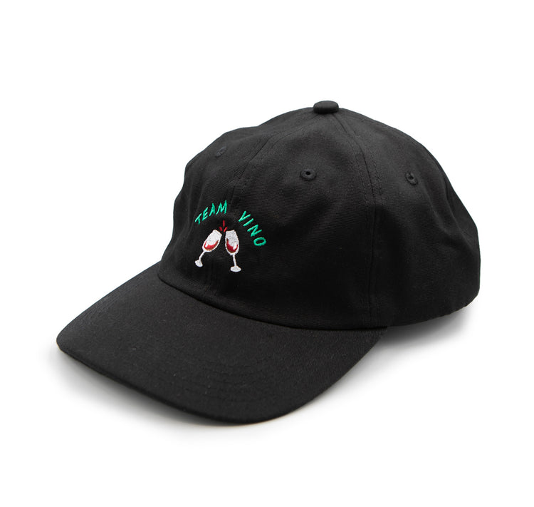 Atelier Goldiger Schlüssel - Cap "Team Vino" (schwarz)