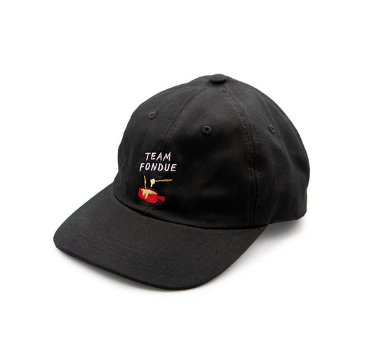 Atelier Goldiger Schlüssel - Cap "Team Fondue" (schwarz)
