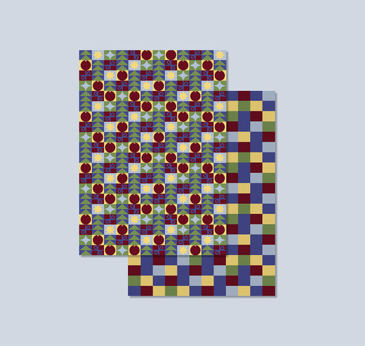 Atelier Langmut - Geschenkpapier "Weihnachten"