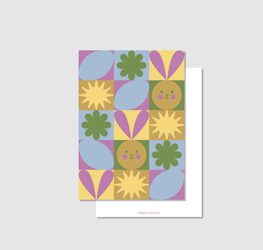 Atelier Langmut - Postkarte "Frühling"