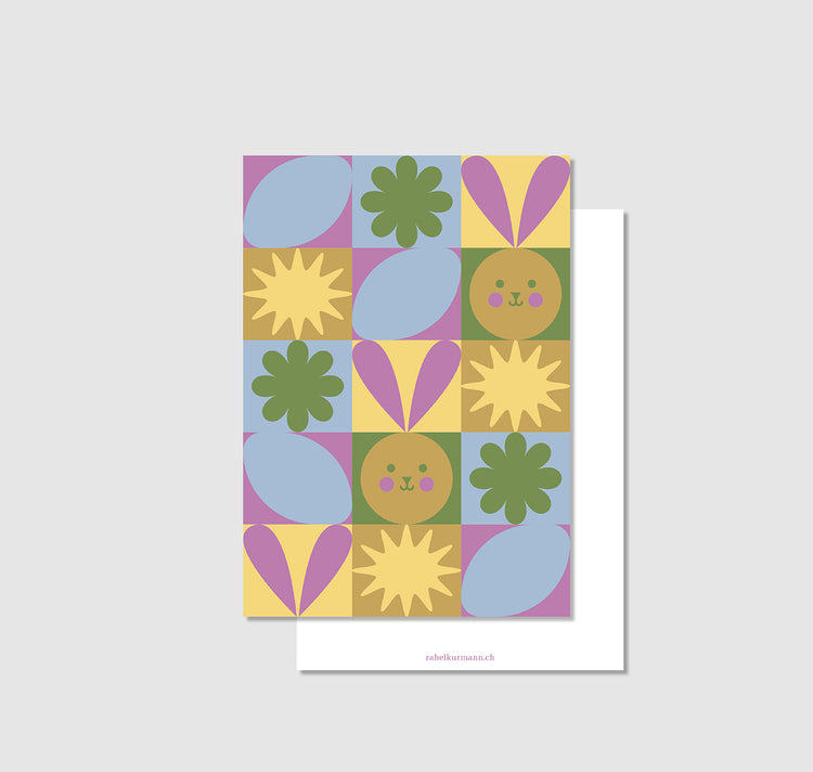 Atelier Langmut - Postkarte "Frühling"