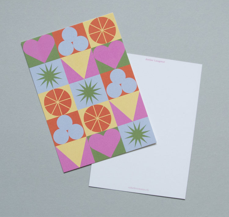 Atelier Langmut - Postkarte "Sommer"
