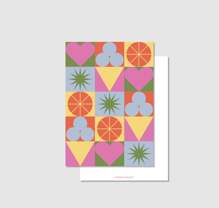 Atelier Langmut - Postkarte "Sommer"