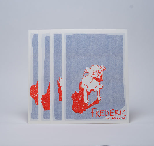 AuxRehli - Plakat-Set "The Gang Member" (blau-rot)