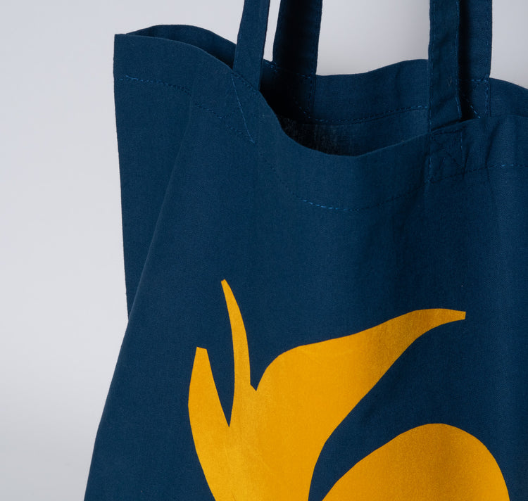 AuxRehli - Totebag "Bananatree" (blue)