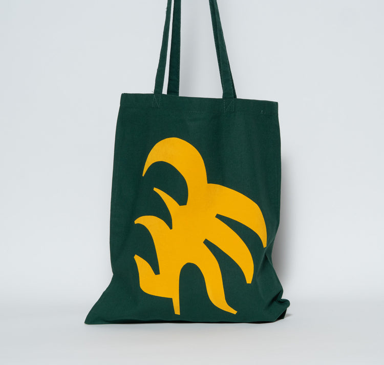 AuxRehli - Totebag "Bananatree" (green)