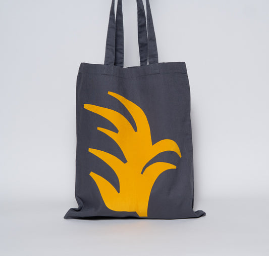 AuxRehli - Totebag "Bananatree" (grey)