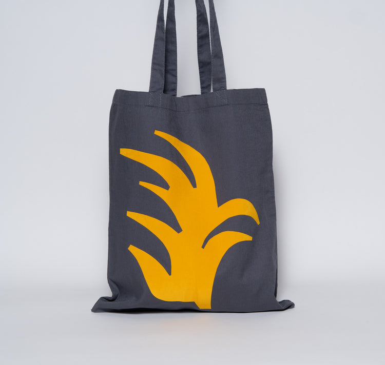 AuxRehli - Totebag "Bananatree" (grey)